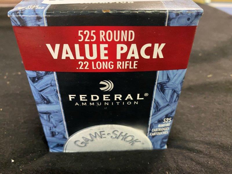 525rds Federal 22lr