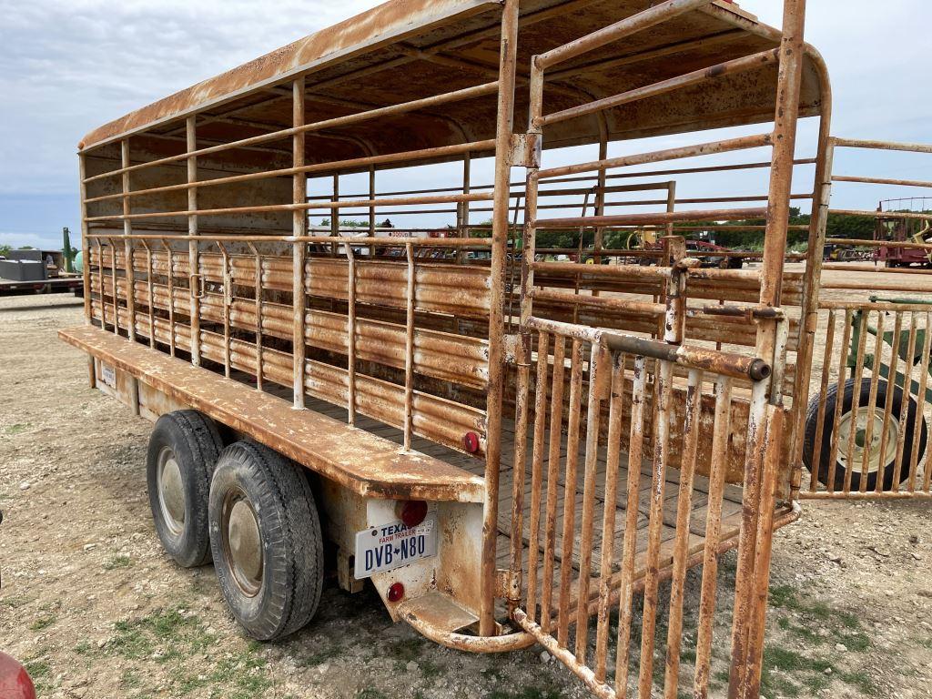 16' Neckover Gooseneck Cattle Trailer