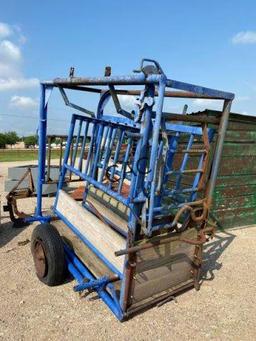 Portable Squeeze  Chute