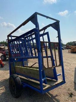 Portable Squeeze  Chute