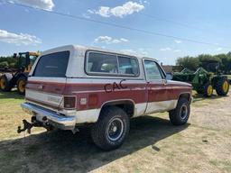 *1983 Chevrolet Blazer 5K