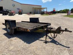 10' Eager Beaver Tilt Bed Trailer