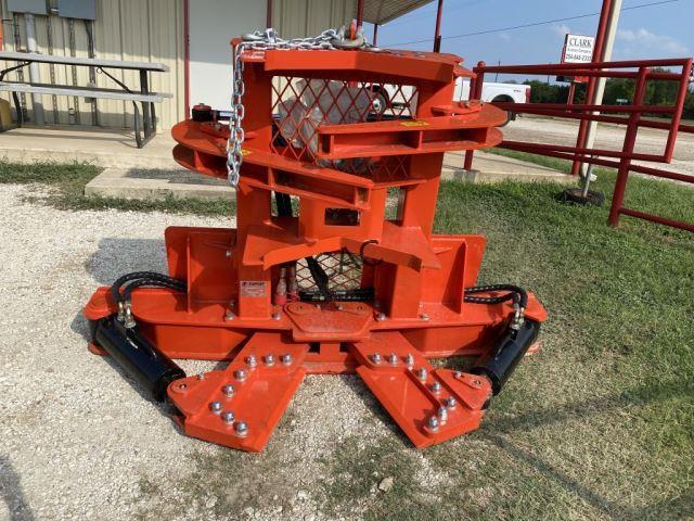 Top Cat Hydraulic Skid Steer Tree Shear w/grapple