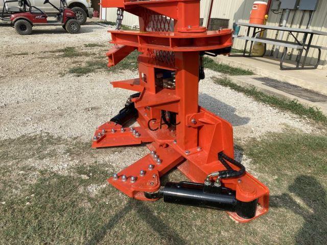 Top Cat Hydraulic Skid Steer Tree Shear w/grapple