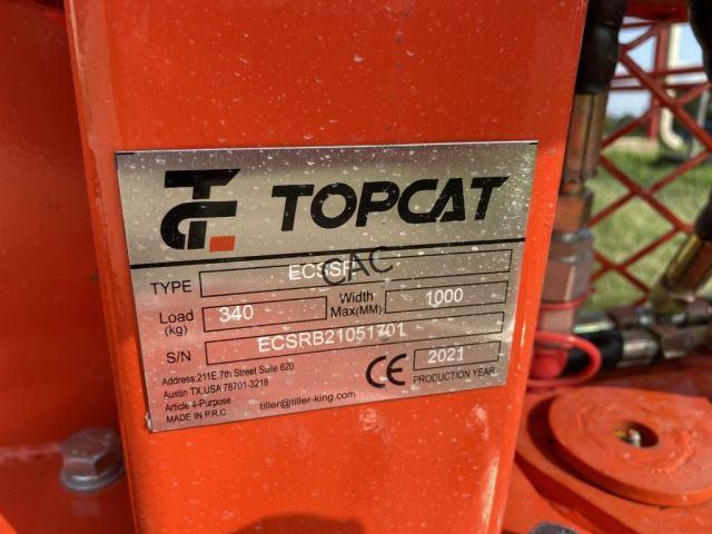 Top Cat Hydraulic Skid Steer Tree Shear w/grapple