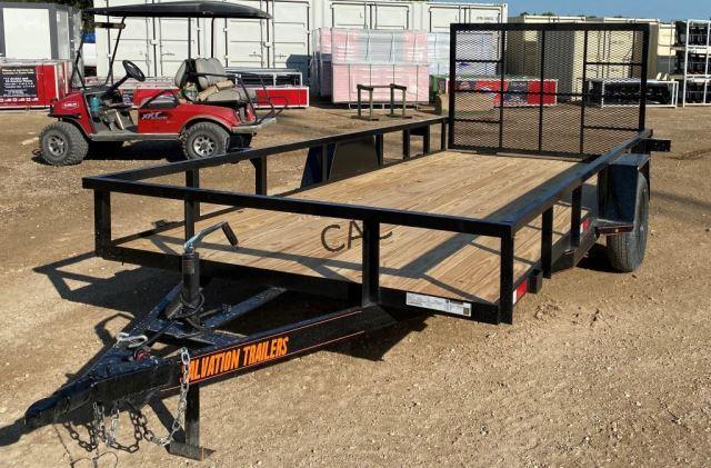 *2022 Salvation 77x14x15" Utility Trailer