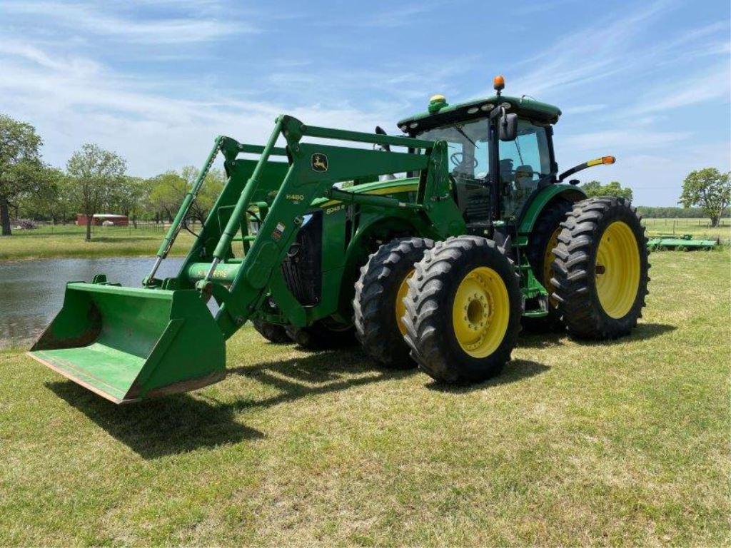 John Deere 8245R w/H480 Loader