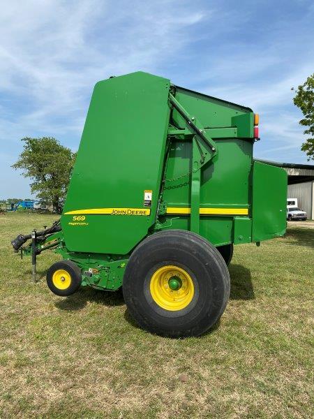 569 John Deere Mega Wide Plus Baler