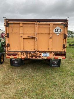 *2000 BigTex Dump Trailer Tandem Axle