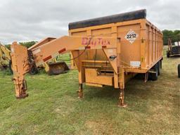 *2000 BigTex Dump Trailer Tandem Axle