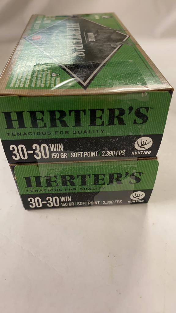 20rds Herter's 30-30Win 150gr Soft Point