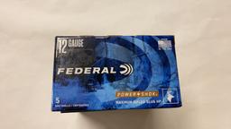 25rds Federal Power-Shok 12ga Max Rifled Slug HP