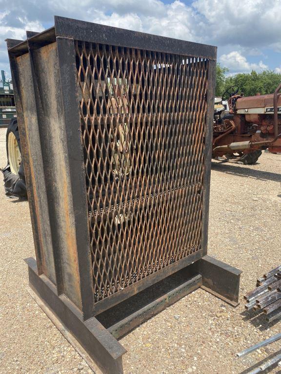 Metal Cage Enclosed Cabinet