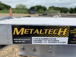 5pc 7'x19" All Aluminum Platform by Metal Tech &