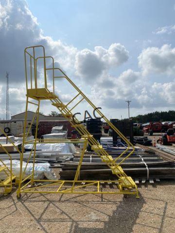 Rolling Warehouse Ladder