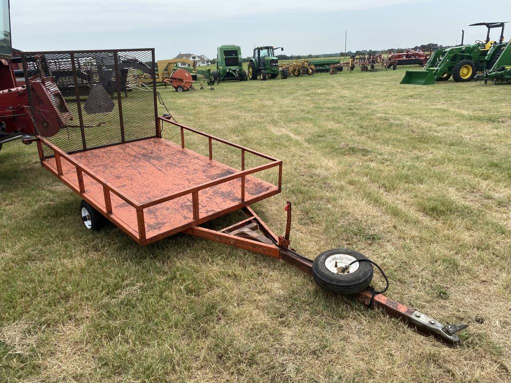 Bumper Pull Utility Trailer w/Ramp