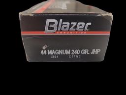 49rds Blazer 44 Mag 240gr JHP