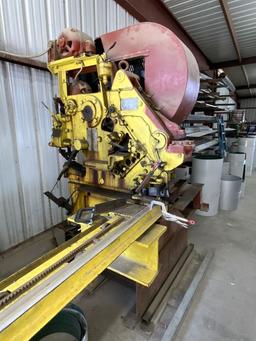 100 ton Buffalo Forge Universal Iron Worker