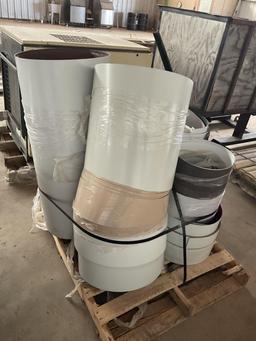 Lot of Assorted Sheets of Roll-Form Metal