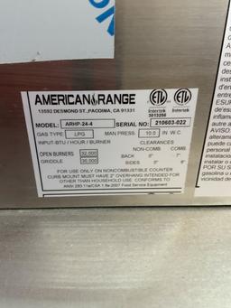 American Range Gas Range