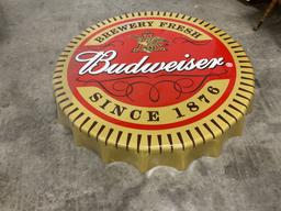 Vintage 4' Budweiser Advertising Button