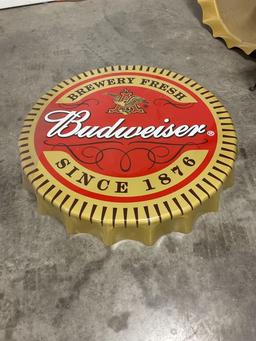 Vintage 4' Budweiser Advertising Button