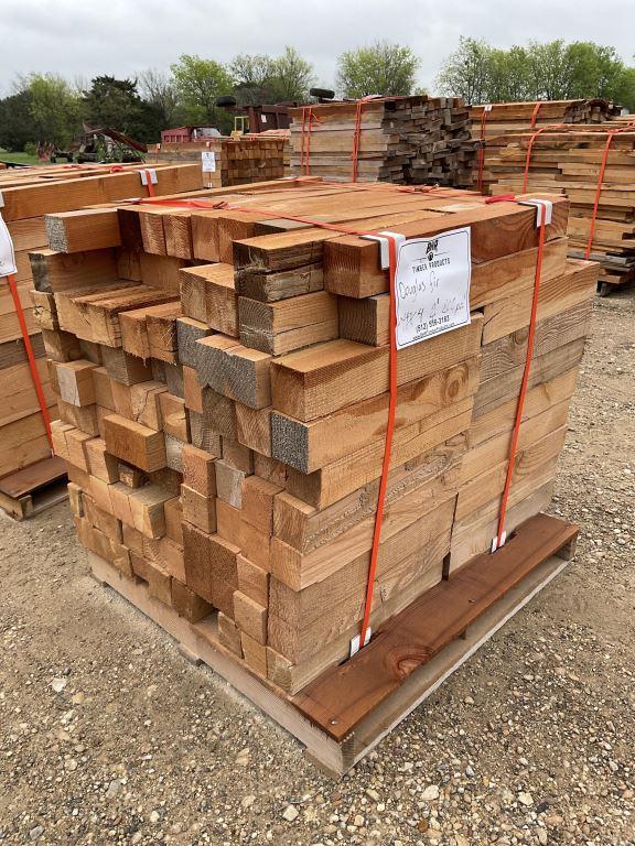 200pcs 2' 4X4 #2 Douglas Fir