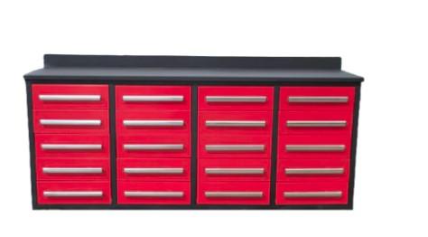 NEW Steelman 7ft 20 Drawer Work Bench