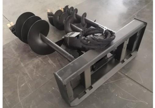 NEW Greatbear Skidsteer Auger with 3 Bits