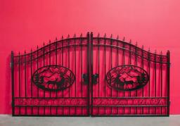 NEW Great Bear 20' Bi-Parting Wrought Iron Gate