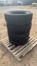 Lot of 4 Tires