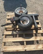 Lot of 2 Tires, Jack Plate