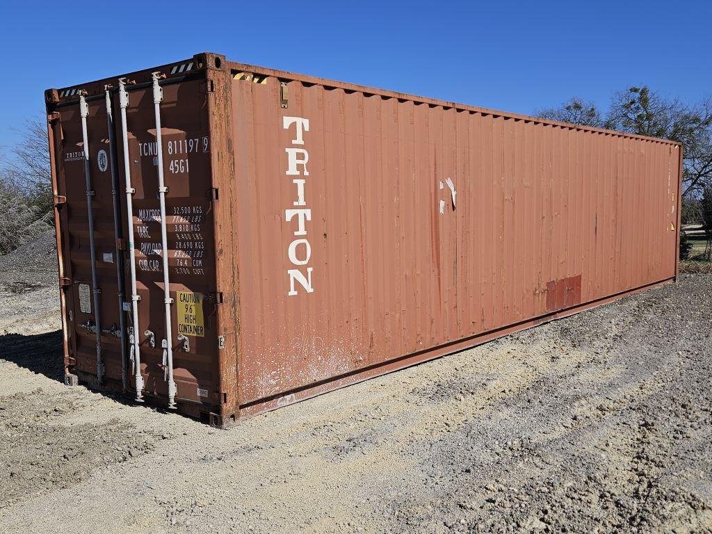 40' High Cube Container