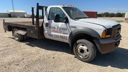 *2005 Ford F450 Flatbed GAS