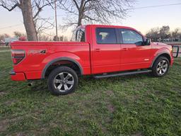 *2013 Ford F150 FX4 4WD Crew Cab Pickup GAS