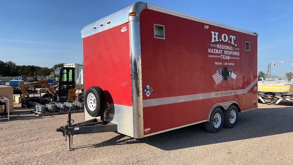 *2002 FR 8X18X8.5 Enclosed Trailer