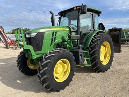 John Deere 6120E 4WD Tractor 5870hrs