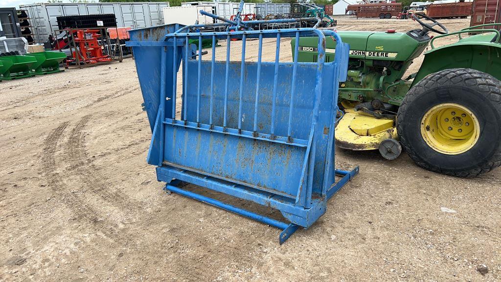 Calf Squeeze Chute Table