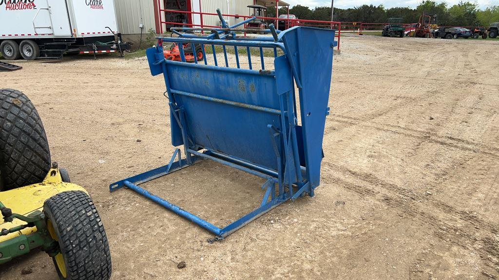 Calf Squeeze Chute Table