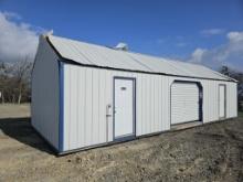 Approx. 18'X40' Metal Building on Skids