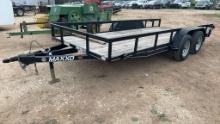 2017 MaxxD 16’x77" Utility Trailer NO TITLE