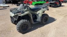 *2019 Can Am Outlander 4-Wheeler 5130miles