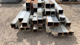 Pallet Lot of Square Tubing