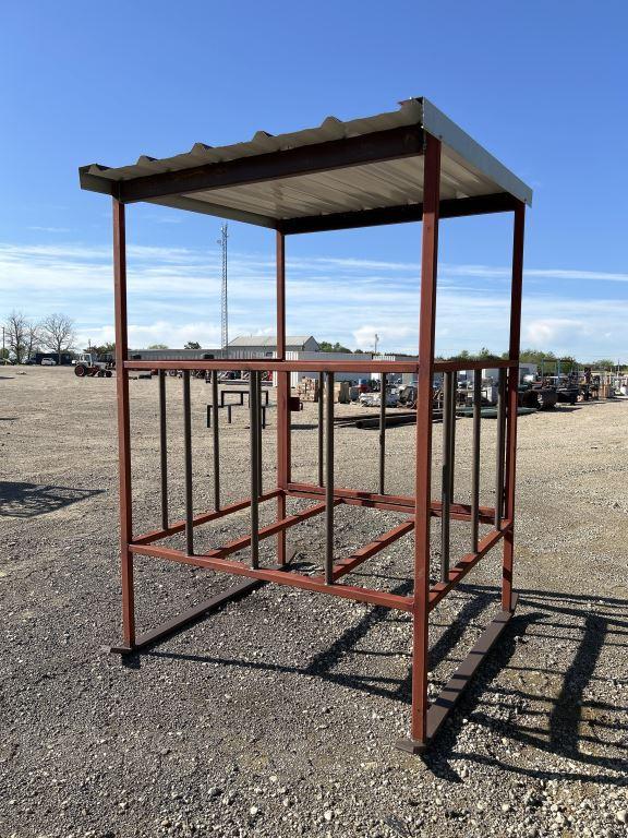 Covered Livestock Feeder