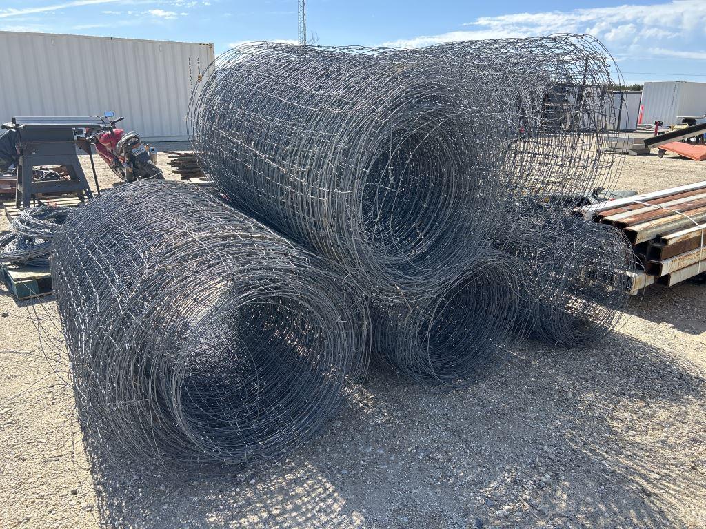 Lot of Approx 1500' of Wire Fencing