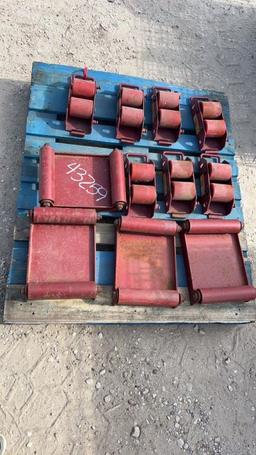 Pallet lot of Heavy Duty Cargo Trolly Wheels