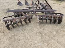 3pt Disc Plow (1 Set of Discs is unwelded)