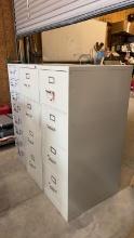 Lot of 3 Filing Cabinets