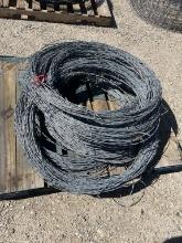Pallet Lot of Approx 3000' of Barbless Wire