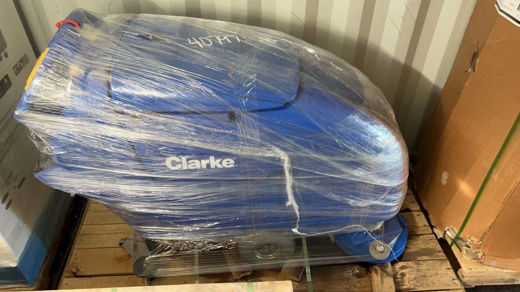 NEW Clarke Focus II Walk Behind Floor Scrubber